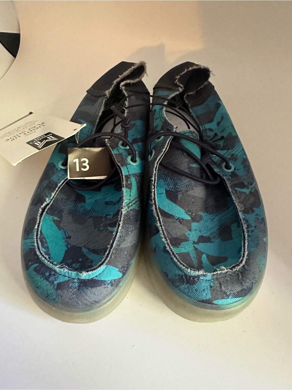 3/$20 Member’s Mark Kids Slip-On Sneakers Shark Pattern - Size 13